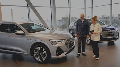 Utvald bild för E-tron - helelektriska premiumbilar från Audi